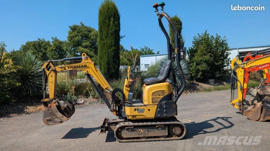 Yanmar SV 08-1D Mini rýpadlá < 7t