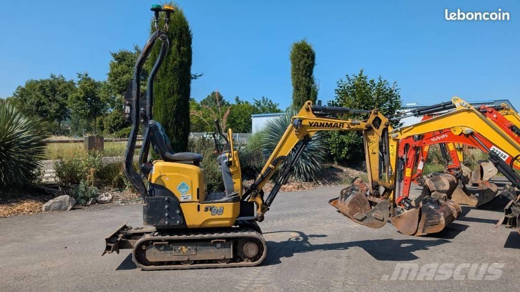 Yanmar SV 08-1D Mini rýpadlá < 7t