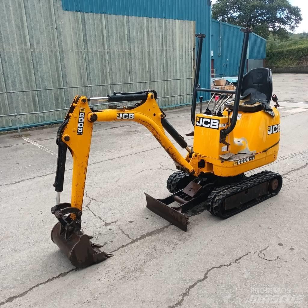 JCB 8008 CTS Mini rýpadlá < 7t