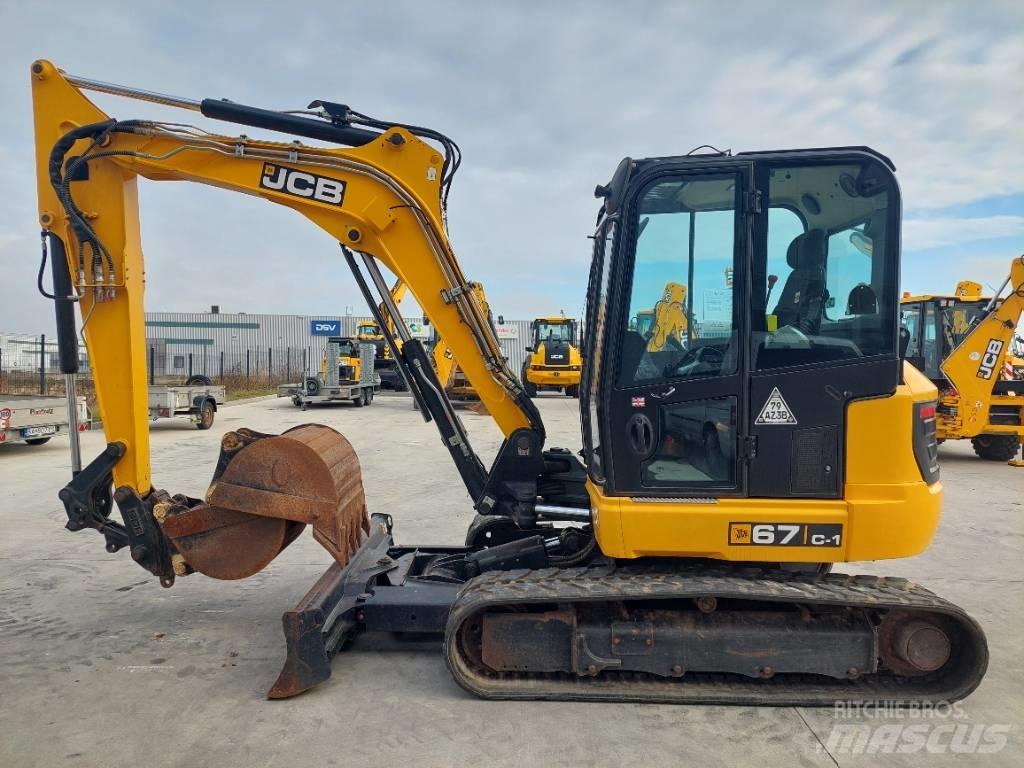 JCB 67 C-1 Mini rýpadlá < 7t
