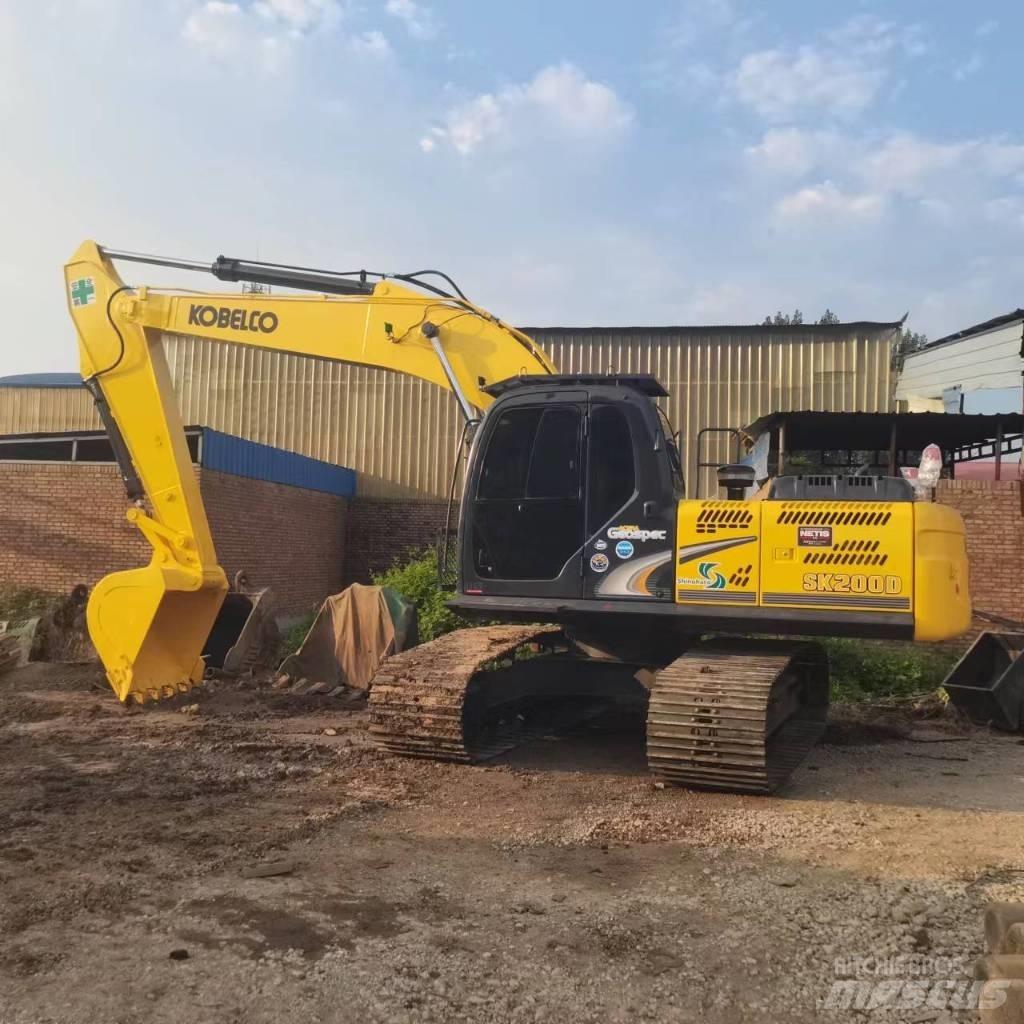 Kobelco SK200D Pásové rýpadlá
