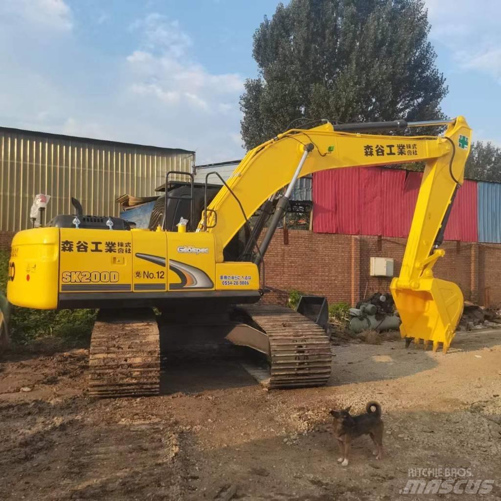 Kobelco SK200D Pásové rýpadlá