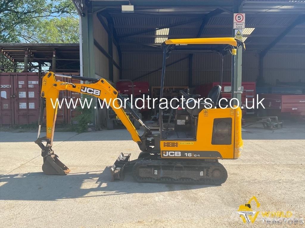 JCB 16 C-1 Mini rýpadlá < 7t