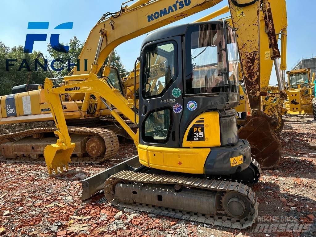 Komatsu PC 35 MR Mini rýpadlá < 7t