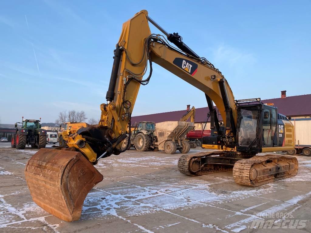 CAT 329 EL Pásové rýpadlá
