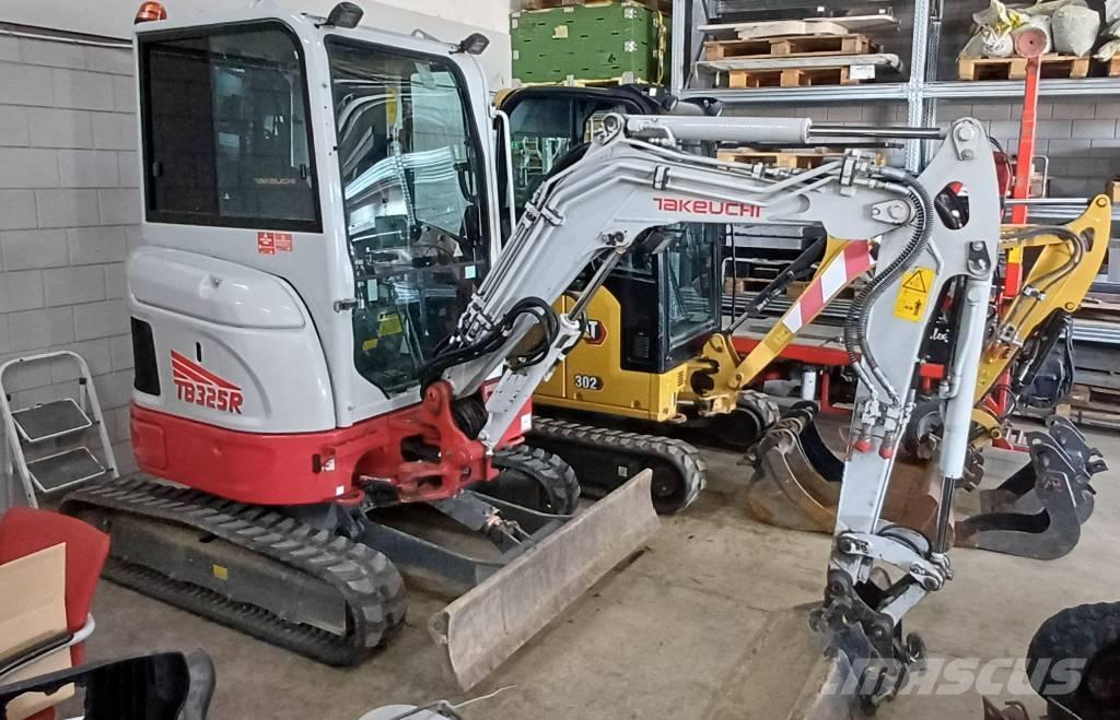 Takeuchi TB 325 R Mini rýpadlá < 7t
