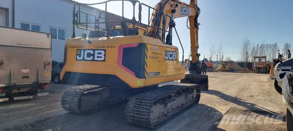JCB 220 XL Pásové rýpadlá