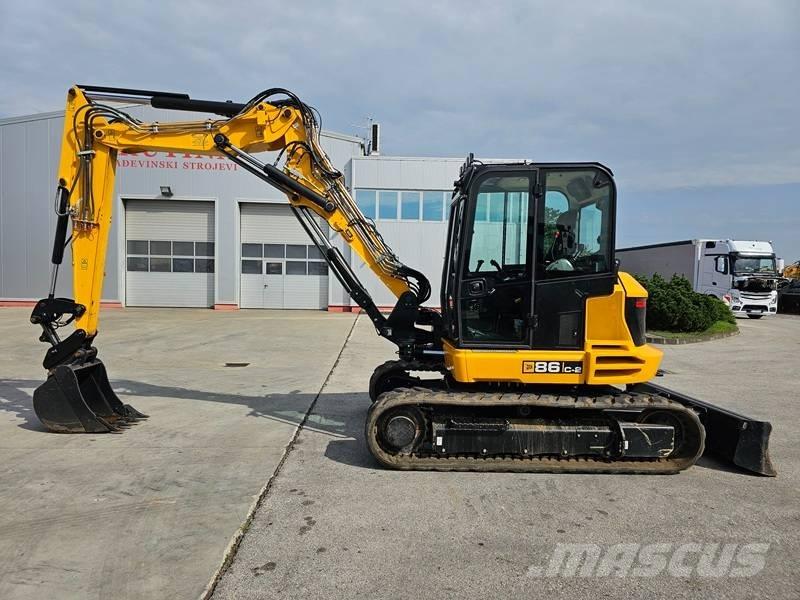 JCB 86 C-2T Midi rýpadlá 7 t - 12 t
