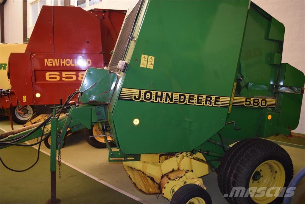 John Deere 580 Lisy na okrúhle balíky