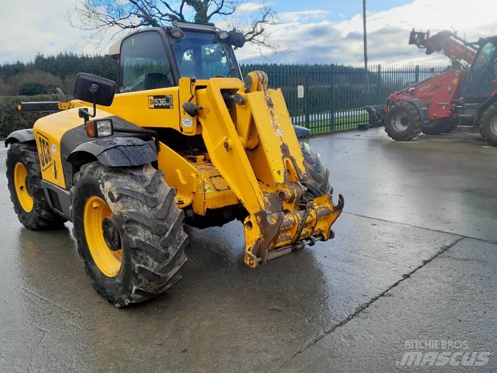 JCB 536-60 Teleskopické nakladače pre poľnohospodárstvo
