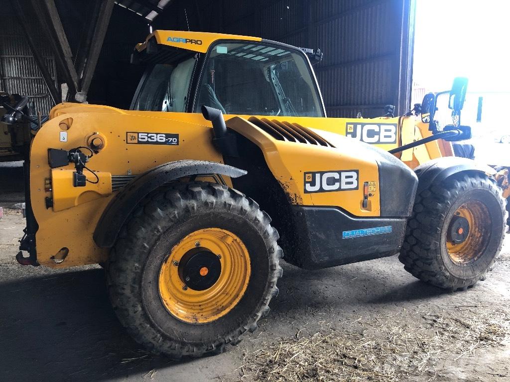 JCB 536-70 Agri Pro Teleskopické nakladače pre poľnohospodárstvo