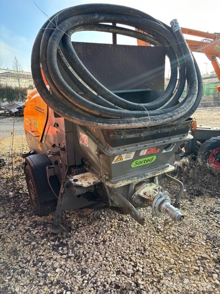 Putzmeister P 715 TD Nákladné autá s čerpadlami betónu