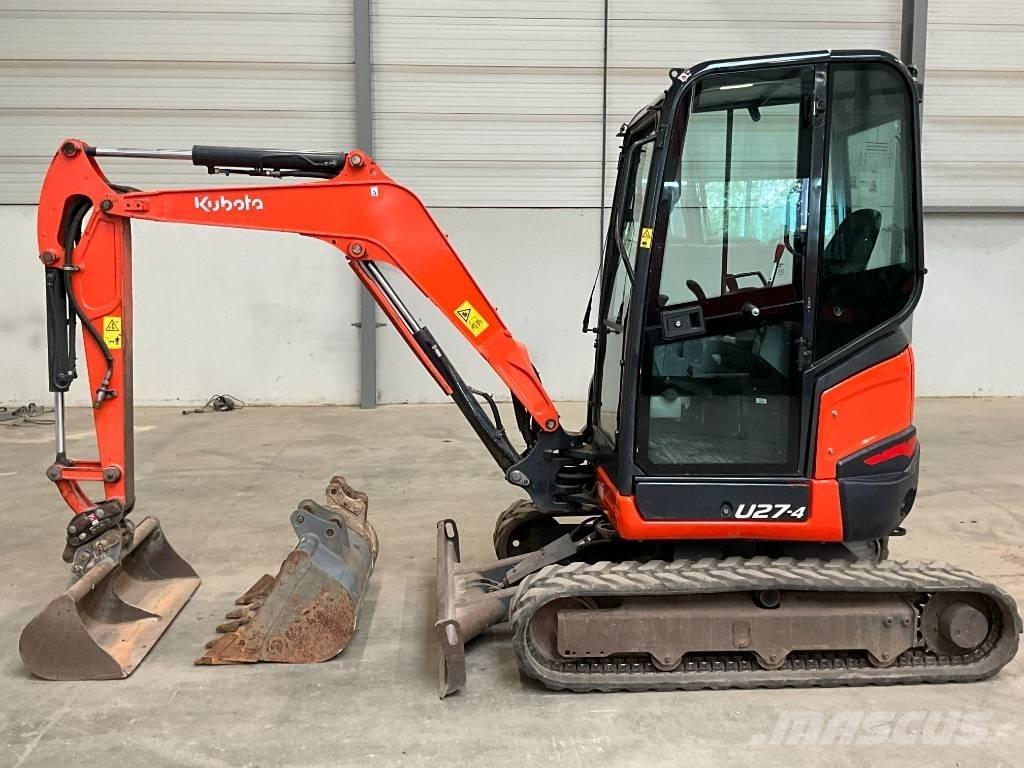 Kubota U 27-4 Mini rýpadlá < 7t