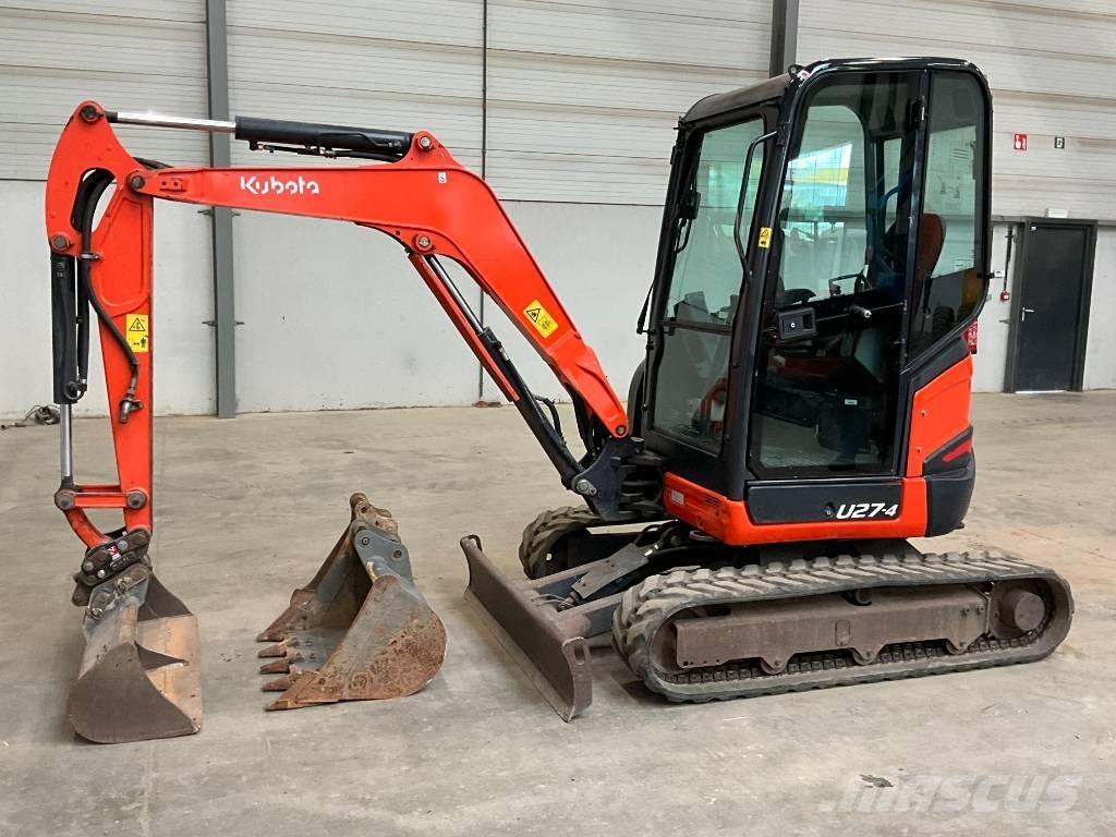 Kubota U 27-4 Mini rýpadlá < 7t