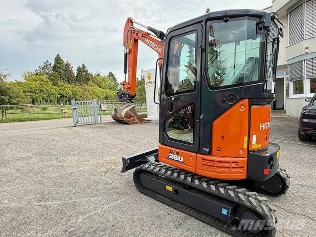 Hitachi ZX26 U-6 Mini rýpadlá < 7t