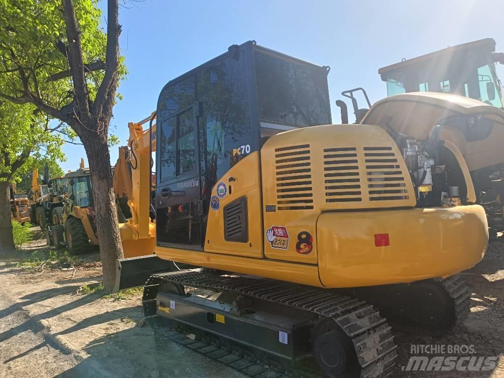 Komatsu PC 70 Mini rýpadlá < 7t