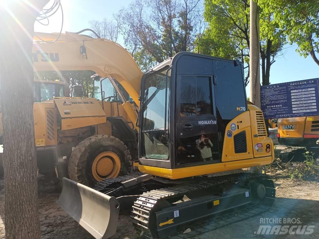 Komatsu PC 70 Mini rýpadlá < 7t