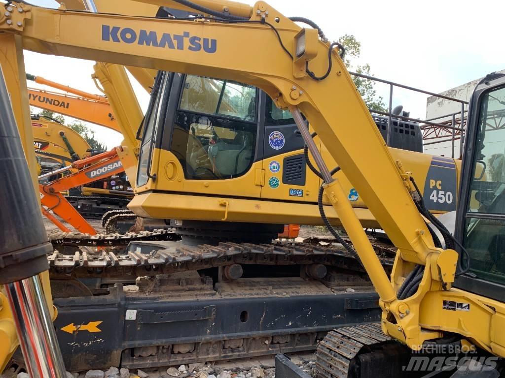 Komatsu PC 450 Pásové rýpadlá