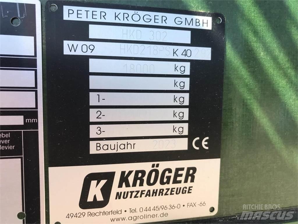 Kröger HKD 302 Vyklápacie prívesy