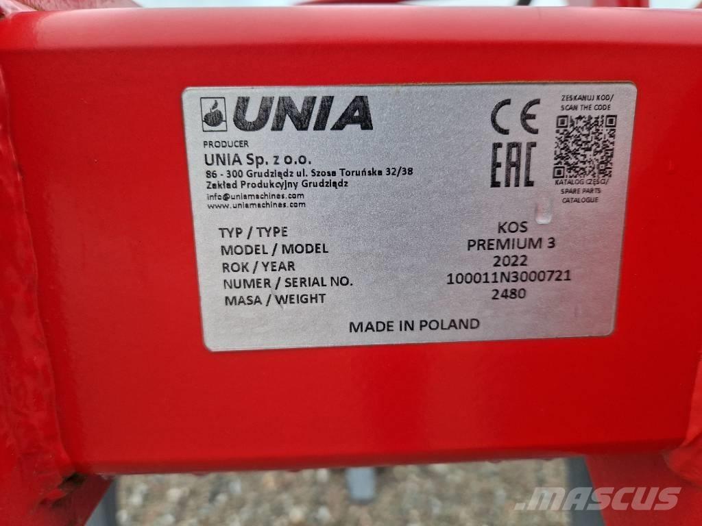 Unia KOS Premium 3 Kultivátory