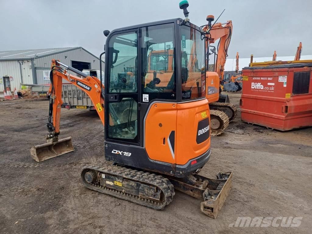 Doosan DX 19 Mini rýpadlá < 7t
