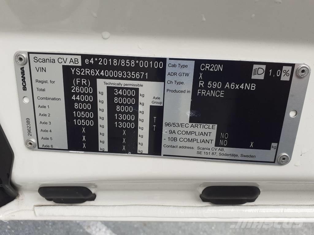 Scania R 590 V8 6x4 Ťahače