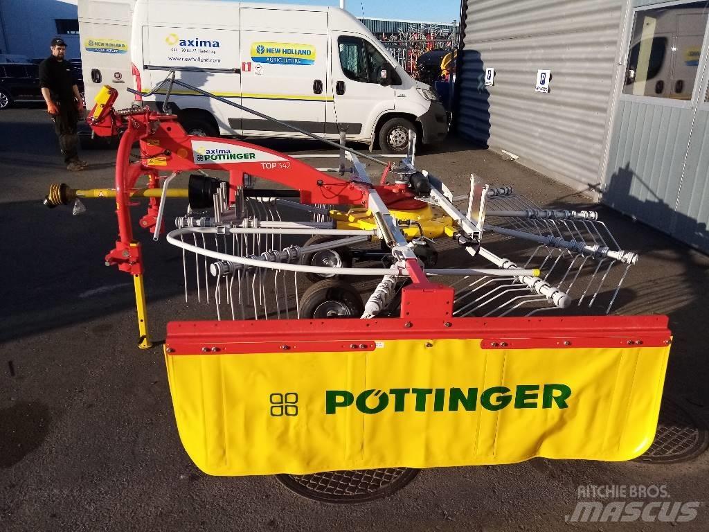 Pöttinger Top 342 Obracače a zhrabovače sena