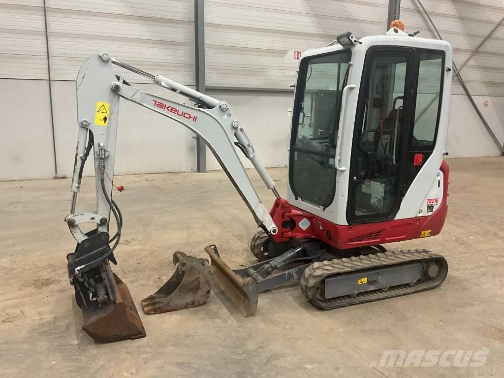 Takeuchi TB 216 Mini rýpadlá < 7t