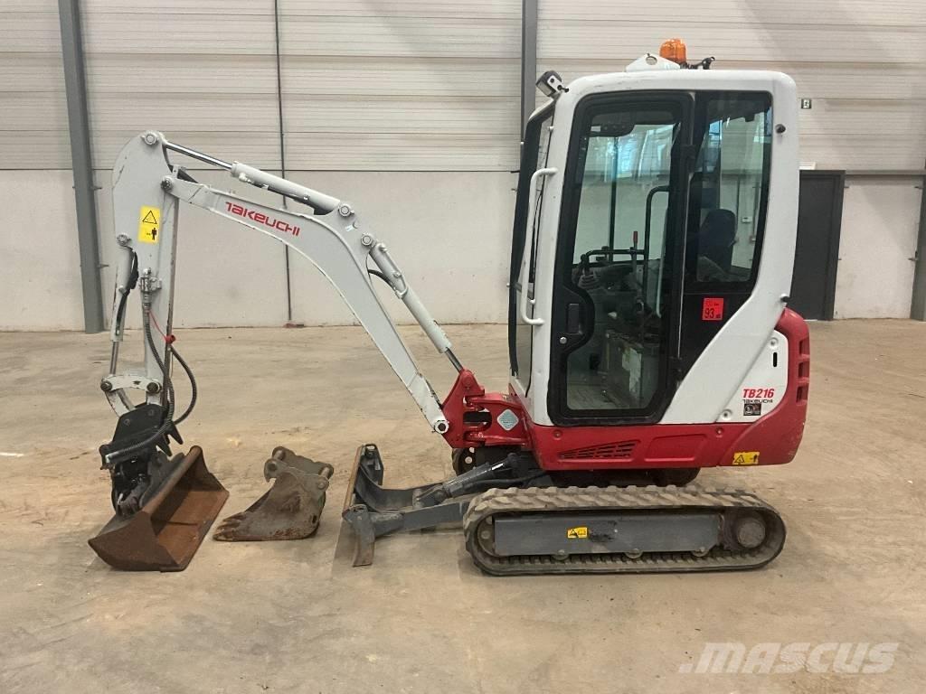 Takeuchi TB 216 Mini rýpadlá < 7t