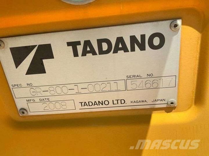 Tadano GR 800 XL-1 Žeriavy pre ťažký terén