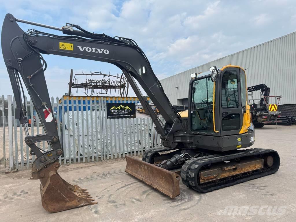 Volvo ECR 88 Midi rýpadlá 7 t - 12 t