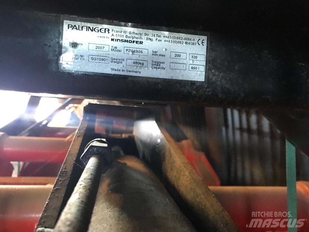 Palfinger PZG650S Príslušenstvo pre manipuláciu s nákladom