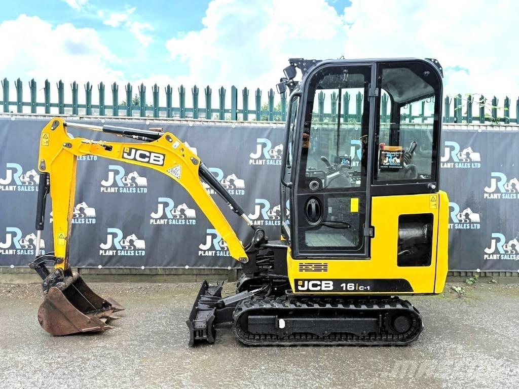 JCB 16 C-1 Mini rýpadlá < 7t