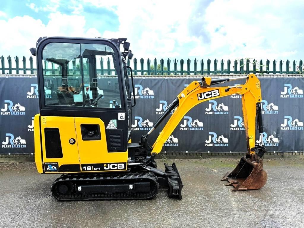 JCB 16 C-1 Mini rýpadlá < 7t