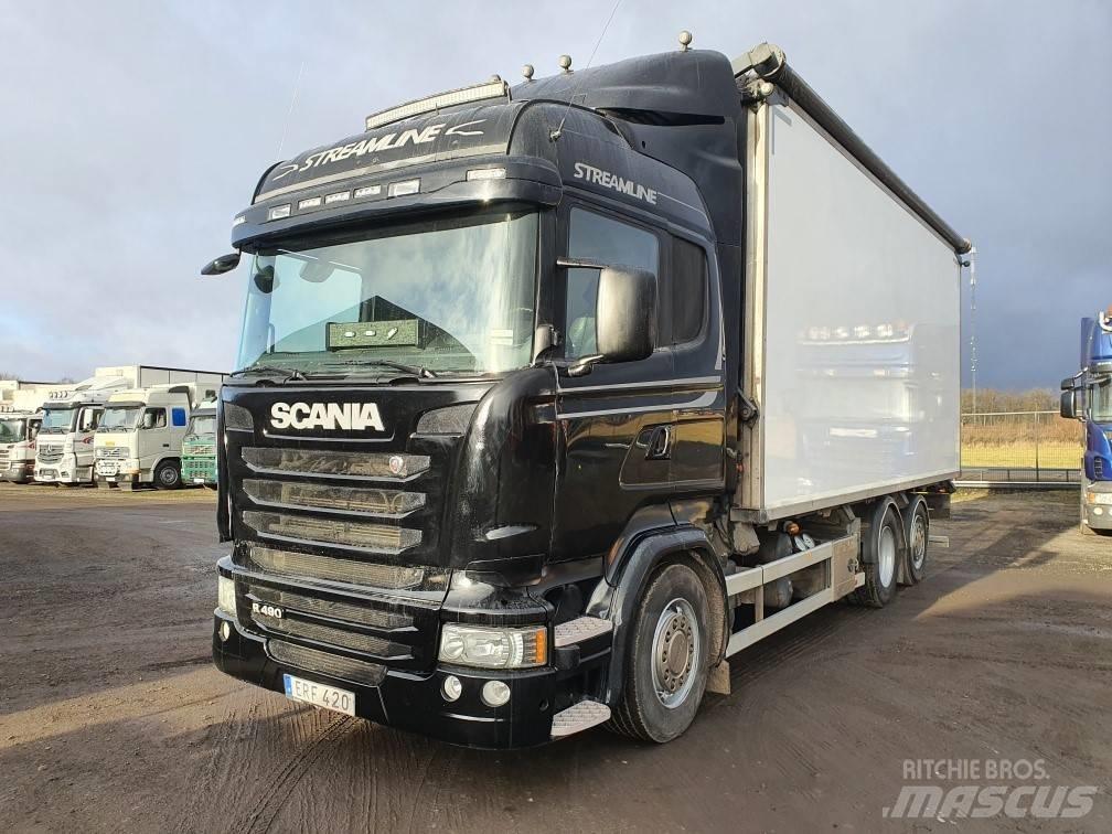Scania R 490 Vozne na drevnú štiepku