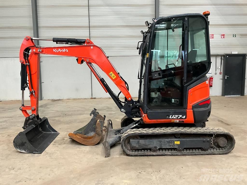 Kubota U 27-4 HI Mini rýpadlá < 7t