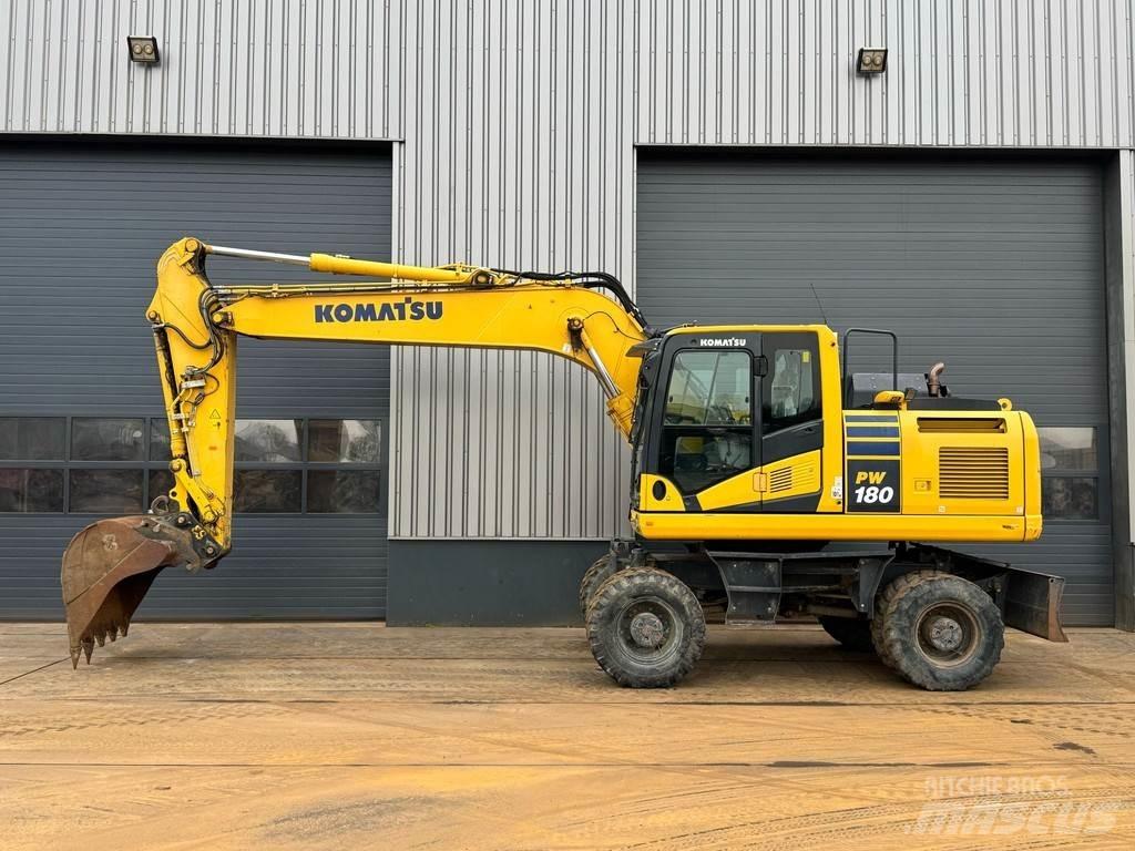 Komatsu PW180-11 Kolesové rýpadlá