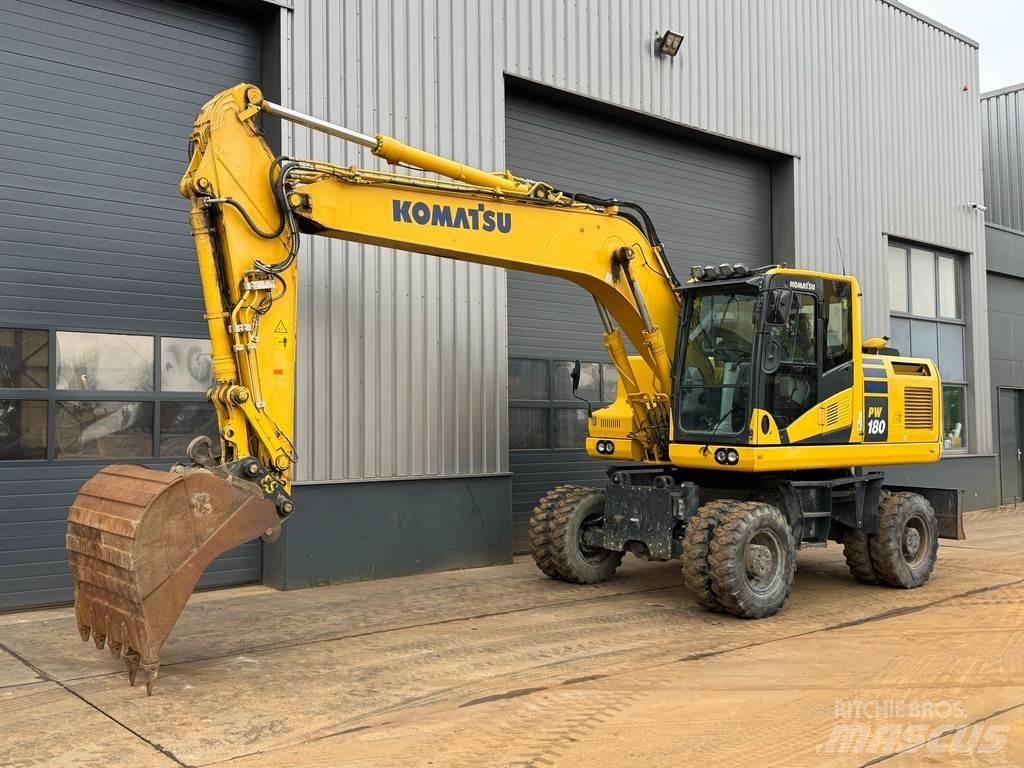 Komatsu PW180-11 Kolesové rýpadlá