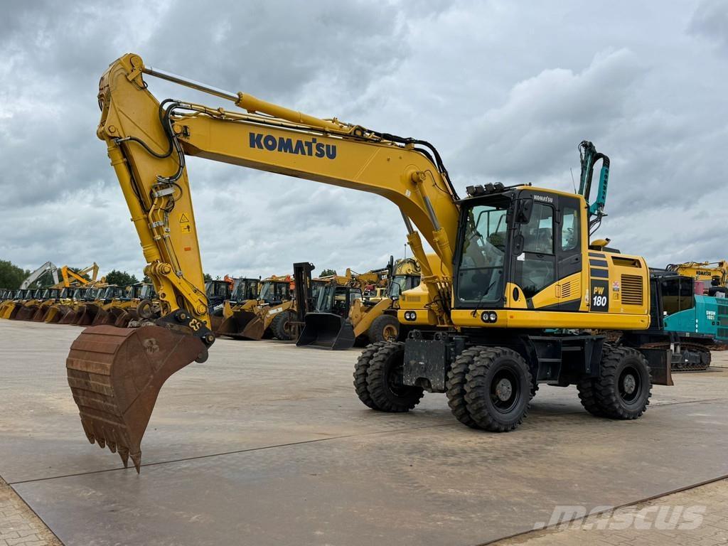 Komatsu PW180-11 Kolesové rýpadlá