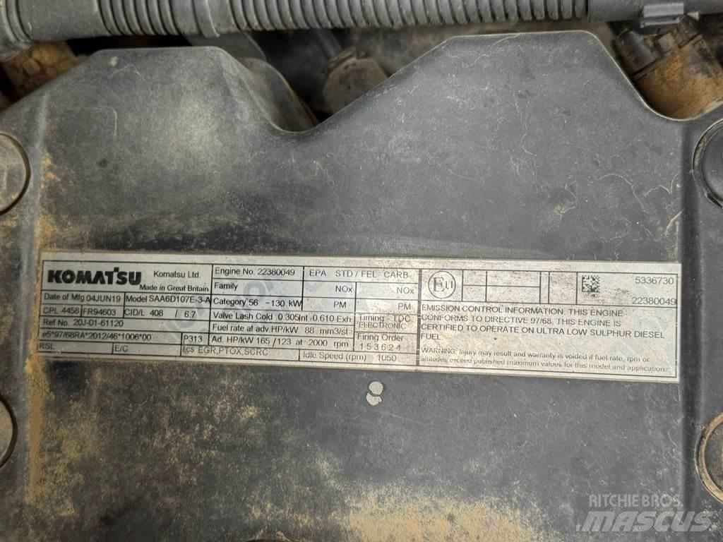 Komatsu PW180-11 Kolesové rýpadlá