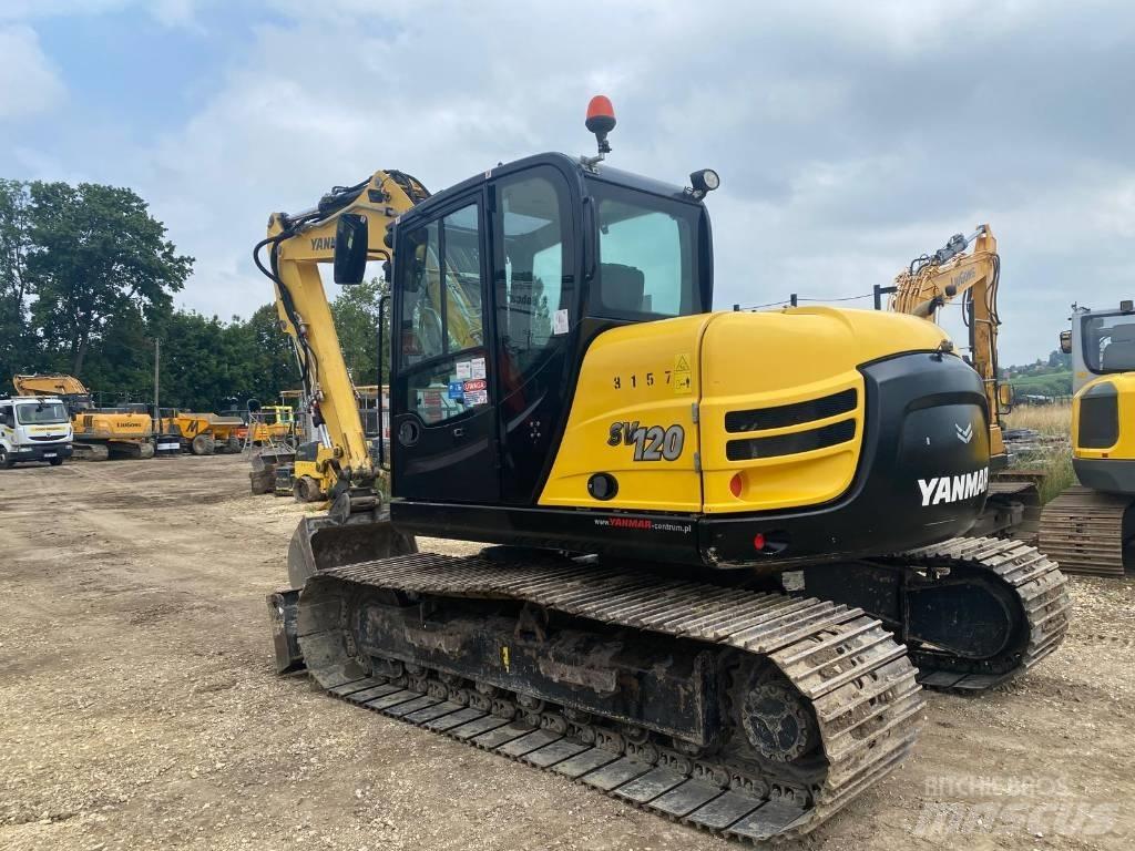 Yanmar SV 120 Pásové rýpadlá
