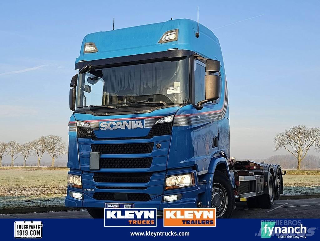 Scania R450 6x2*4 Hákový nosič kontajnerov