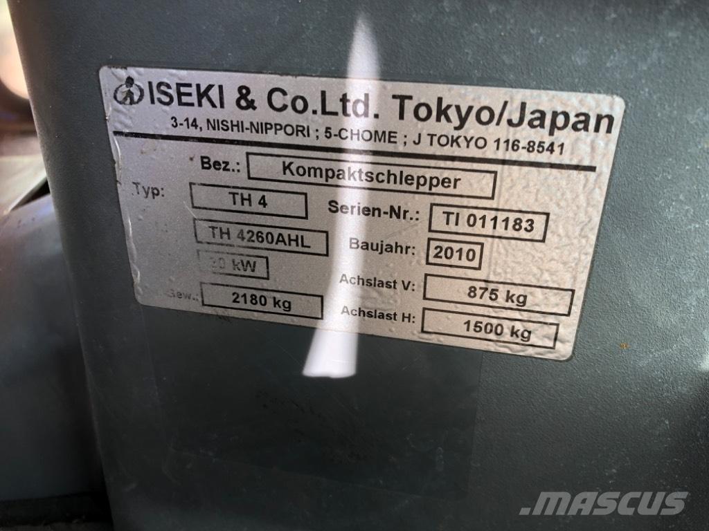 Iseki TH 4260 AHL Kompaktné traktory