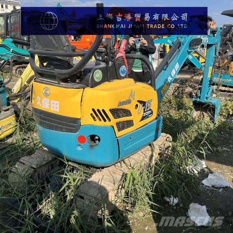 Kubota U 15 Mini rýpadlá < 7t