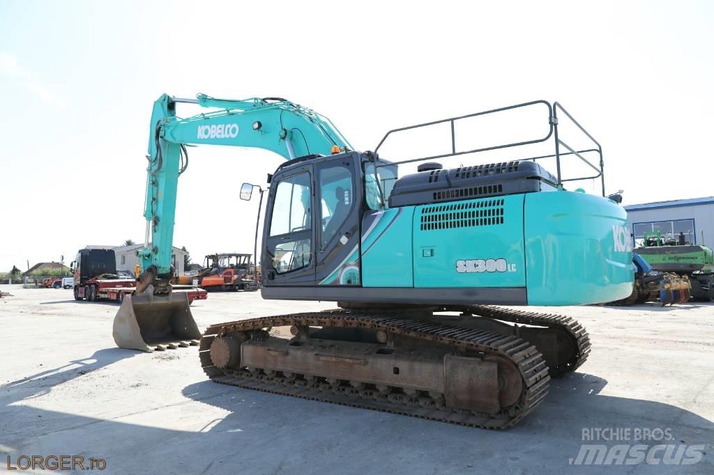 Kobelco SK 300 LC - 10 Pásové rýpadlá