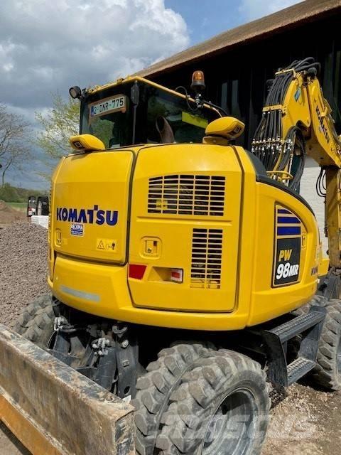 Komatsu PW 98 MR-11 Kolesové rýpadlá