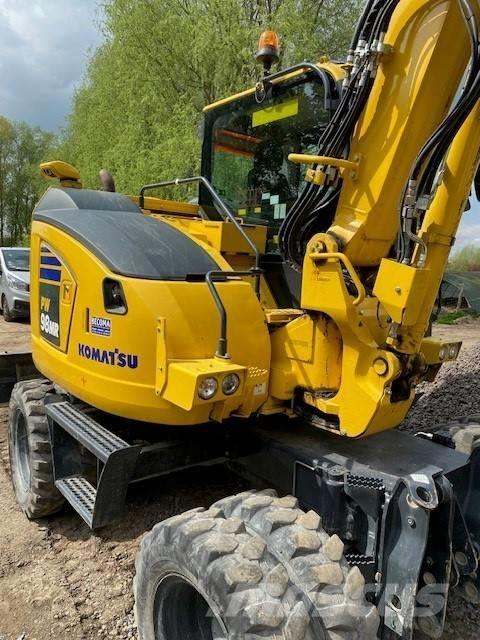 Komatsu PW 98 MR-11 Kolesové rýpadlá