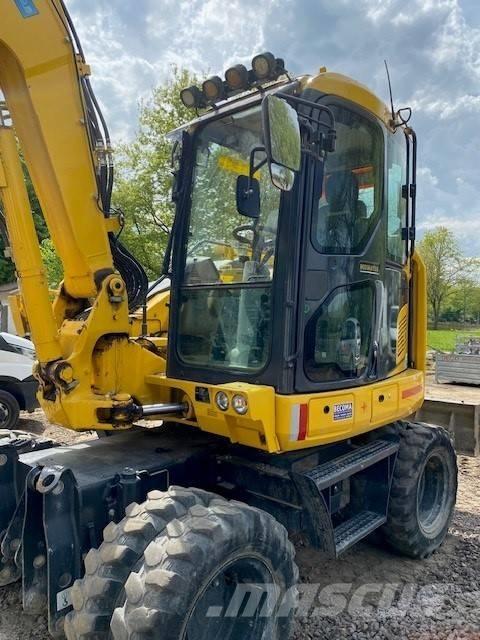 Komatsu PW 98 MR-11 Kolesové rýpadlá