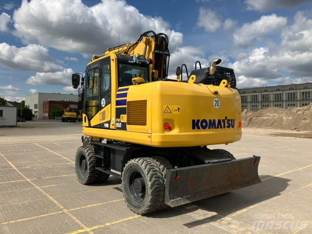 Komatsu PW 160-11 E0 Kolesové rýpadlá