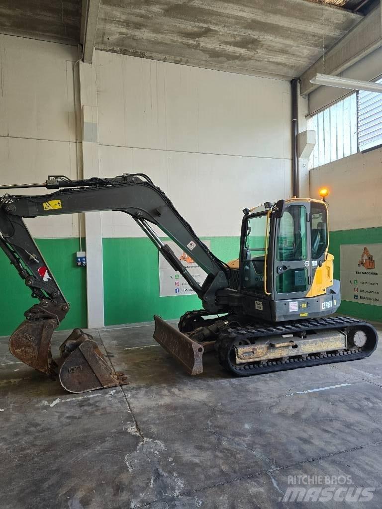 Volvo ECR 88 Midi rýpadlá 7 t - 12 t